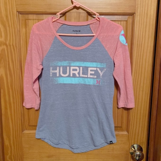 Hurley W Rise & Shine Brnout Rnger Tee Tee-shirts Hurley W Rise & Shine Brnout Rnger Tee Tee-shirts